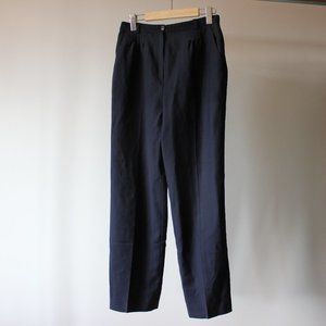 Vintage Mister Leonard Wool Navy Pants